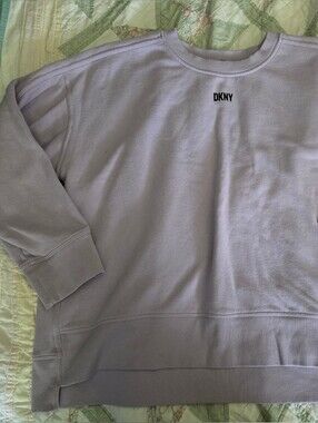 DKNY Lavender Crewneck Sweatshirt